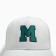 Women's cap with embroidery, white, p. 56-58
