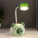 Table lamp "Delhi" LED 2 modes 2W USB green 11.7x7x12 cm Risalux