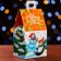 Gift box "Winter courtyard house", 9.1 x 7 x 15.7 cm