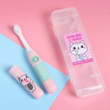 Electric toothbrush “Start the day with a smile”, 19.2 x 5.5 cm