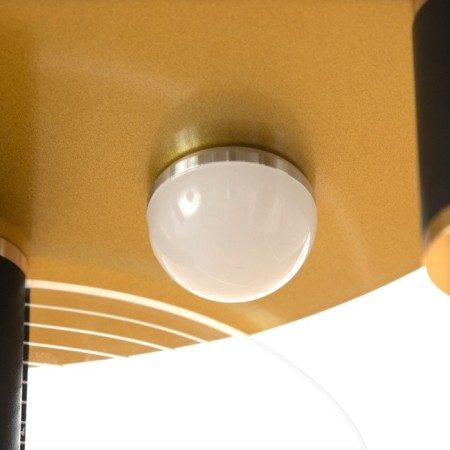 Kvorum chandelier LED 48W 3000-6000K gold 50x50x10cm-8
