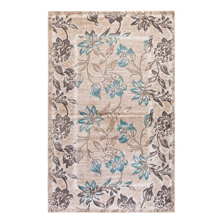 Rectangular solo carpet 150x230cm, 44020/28, jute pp100%