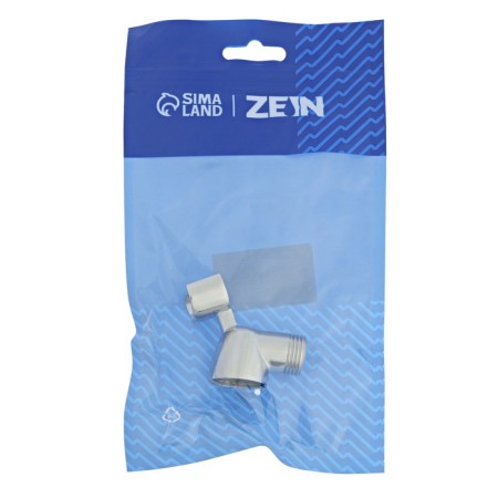 Держатель для душевой лейки ZEIN Z59, на смеситель, цинк, хром-7
