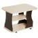 Journal table 1, 750x490x550, Wenge Dark/Milky oak