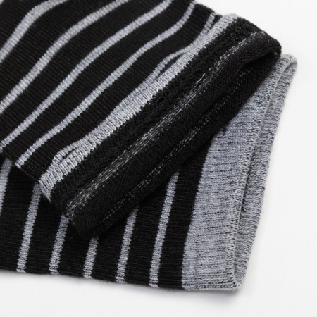 Children's socks, black color, rr 20-22-2