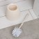 Black for the toilet with a stand “Knitted weaving”, 15 × 15 × 37 cm, beige color