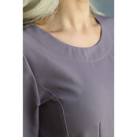 Female suit, size 42, lilac color-1
