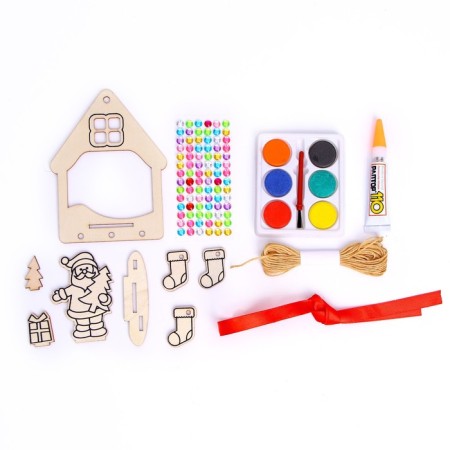 DIY Jewelry Set for Creativity, Suspension: Grandfather Frost-3