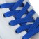 Shoes for shoes are flat, d = 9mm, 120cm, blue color