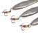 Vertical "Yaman" Bulava with a tee, size 60 mm, 10.7 g, brass color