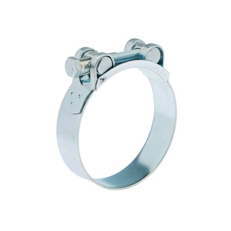 MGF power clamp, 80-85 mm diameter, galvanized