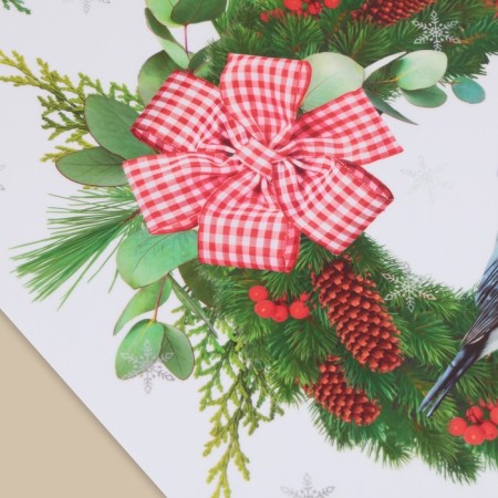 Snegier window sticker, reusable, 33 x 50 cm, new year-2