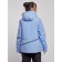 Ski jacket female winter, size 56, purple color