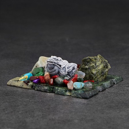Souvenir "toad", coil, marble-1