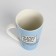 Ceramic “Cat size” mug, 470 ml, blue color