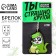 Acrylic key a keychain "Panda", 7 x 12.5 cm