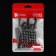 Key keychain loop with a mobile phone number, carbine, black