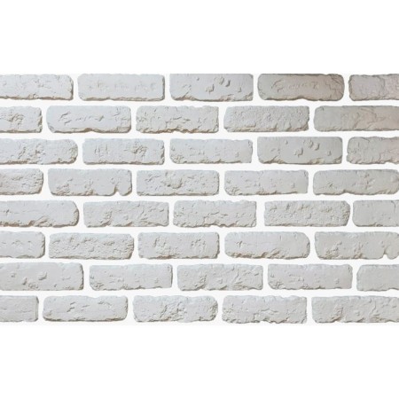 Gypsum tile "Venice", white, 1 sq m, 70 tiles