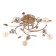 Adele chandelier BP 5x40W E27 Gold Model: 2612361