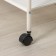 Valencia 32m clothing stand, 91.5 × 30 × 162 cm, white color