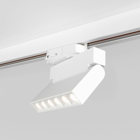 Trick lamp three -phase Elektrostandard, Garda, 115x32x143 mm, 10W, LED, 750LM, 4200K, white color-1