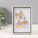Photo frame Plastic "Nensi" 10x15 cm, emerald