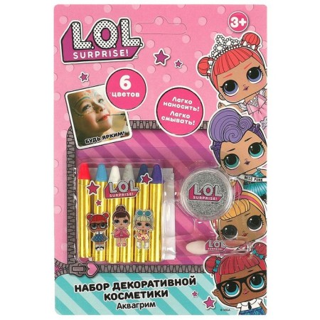 Aquagram set, 6 colors