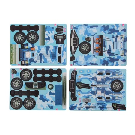 Designer 3D "Military jeep", 84 parts-5