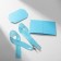 Gift box "Present" 6 × 6, blue