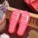 Plastic bubble massage slippers M 37-39