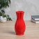 VAZ Coramics Table "Thiago" waist, D-5 cm, 16.5x7 cm, red