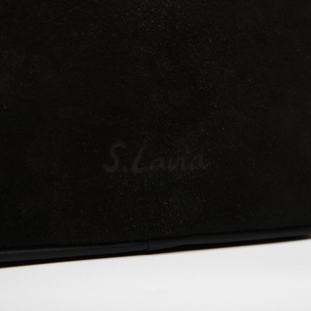 Bag Cross-Bodi with a zipper, black color-2