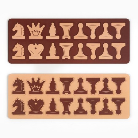 Figures for demonstration chess "Game time", 32 pcs, 5 x 4 cm-3