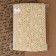 Knitted lace, 65 mm × 10 ± 1 m, beige color