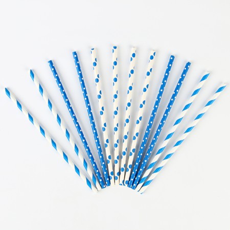 Paper tubes 12 pcs "sky"-1