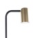 MANTRA SAL, GU10, 1x10W, 535 mm table lamp, black color
