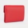 Women's wallet on the button, red color