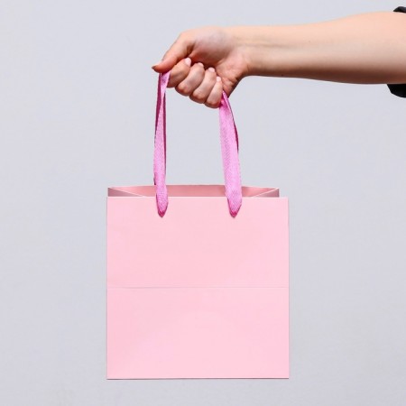 Package for the cake, pink, 20 x 20 x 20 cm