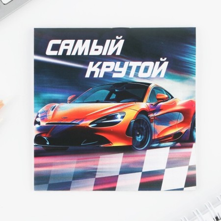 Блокнот 10х10, 16 листов МИКС «Машины»-2