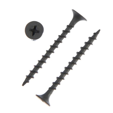 Self-tapping screws of gypsum plasterboard-drone tundra Krep 3.5x41 mm, phosphate, 200 pcs.