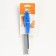 Comb "paws" with teeth of different lengths, 20.5 x 3 cm, blue
