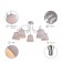 Chandelier Evelyn 2060-305 5he14 40wt