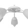 Six 5x15W E27 White 52x52x15cm Bayerlux
