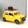 Metal souvenir "Retro. Yellow car" 30x13.7x17.5 cm