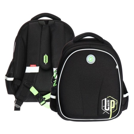 Frame backpack 36 x 28 x 20 cm, Grizzly, black