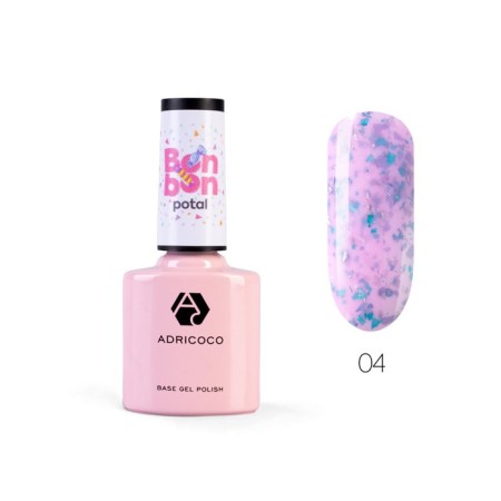 Camouflage database Adricoco Bonbon Potal with color rubber No. 4, 8 ml