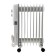 CENTEK CT-6206 heater, oil, floor, 2000 watts, 20 m², 9 sections, white