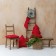 Decorative pillow "TRIZ", size 50x55x12 cm