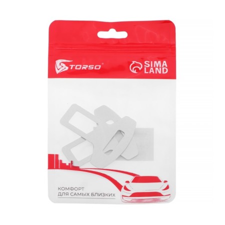 Metal strap, Torso, chrome, set 2 pcs-2