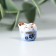 Souvenir Ceramics "Mani-Neko with fan and in colors" MIX 1.2x0.6x1.5 cm